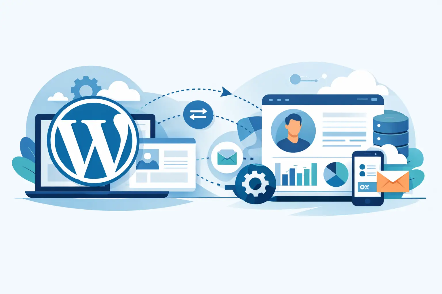 WordPress Schnittstellen-Anbindung CRM